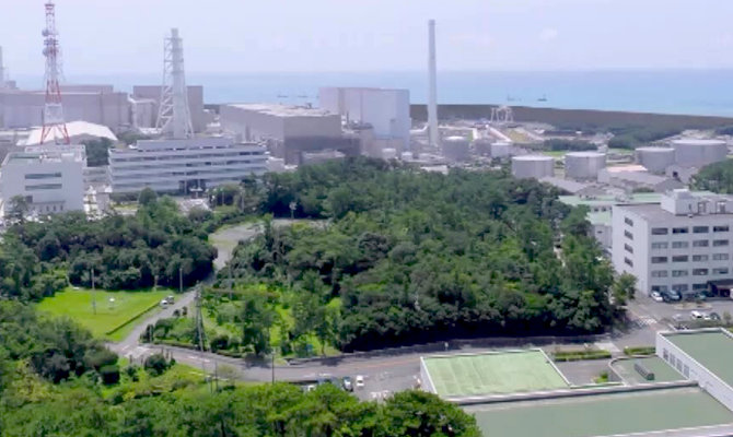 浜岡原子力発電所の写真